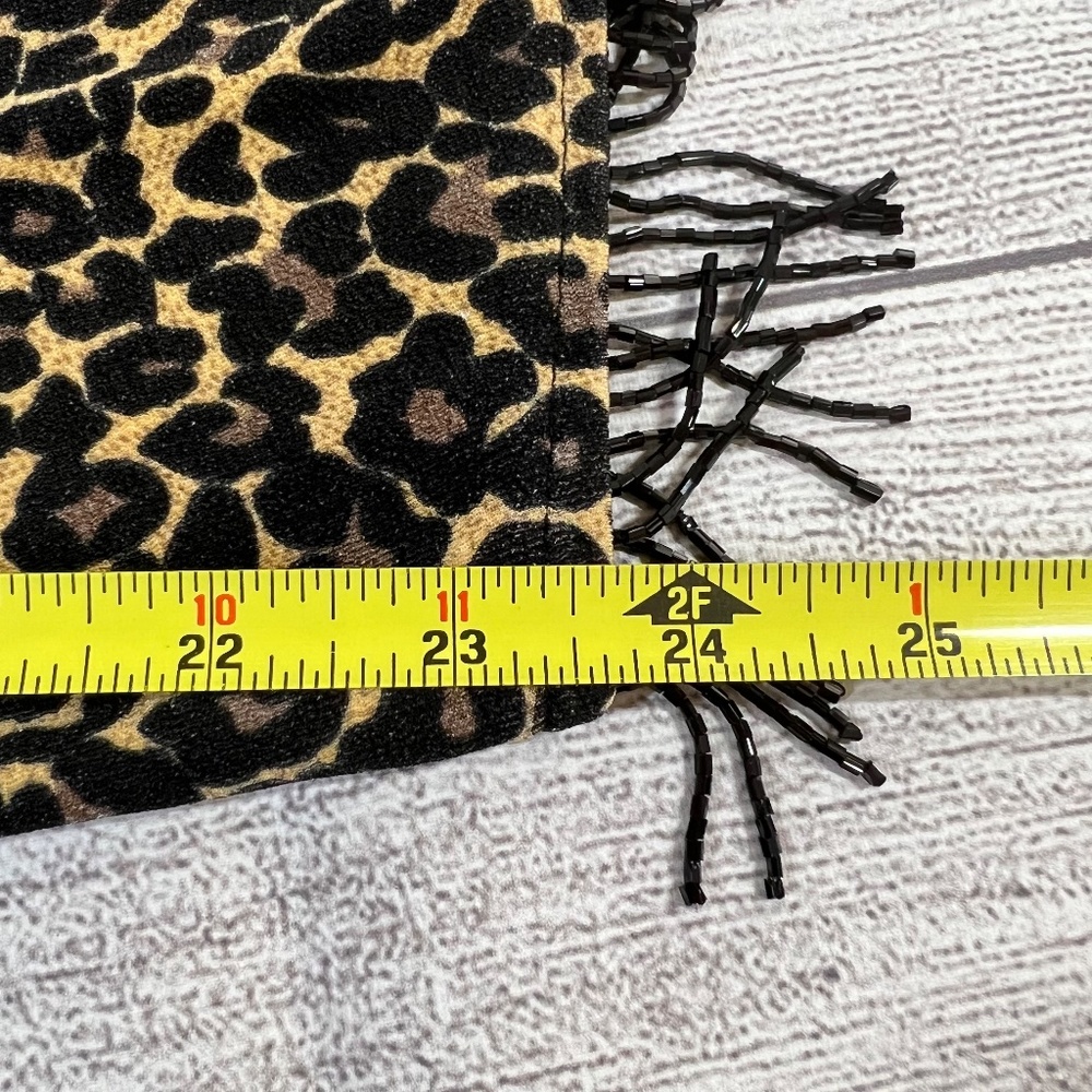 VIC USA EMBELLISHED LEOPARD TOP - Picture 8 of 9